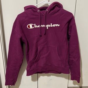 Champion Reverse Weave Hoodie Purple Adult Small